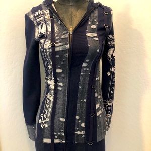 Salvage Grunge Hoodie